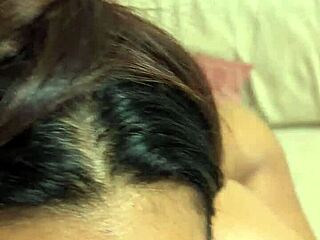 Busty Stepmom Leyne Rodriguez Teaches Stepson Sex Moves in Homemade Roleplay