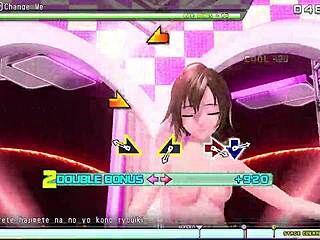 3D goddess Meiko in extreme nude mod change