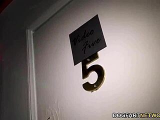 i crave valentina nappi's tight ass taking that huge bbc deep in gloryhole action