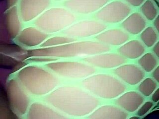 Peruvian babe bent over in doggystyle for intense interracial couple action