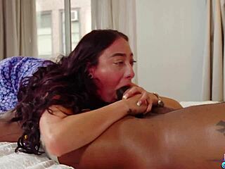 young slut gets picked up on the street by a thug who fucks her hard with his big black cock. she ends up filled with cum after intense interracial action.