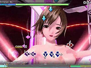 3D goddess Meiko in extreme nude mod change