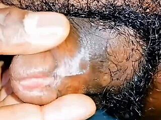 Small Hairy Cock Play With Oiled Asshole And Athletic Indian Bunny In Kitchen. Fetish Teasing Includes Spanking And Striptease