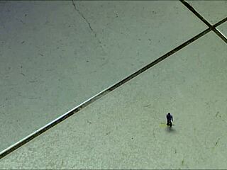 Whoa, giantess towers over you with intense nose fetish humiliation!