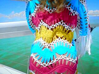 Amirah Adara and Angel Emily toying asshole outdoors