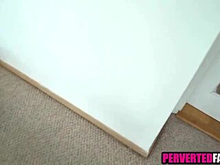 i'm pounding my cute brunette stepsister with small tits in taboo sex