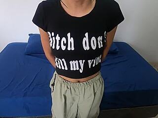 Adorable Latina Babysitter Tries First Time Casting with Cute Blowjob Cowgirl Riding and Facial Cumshot in Pov