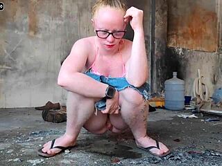 Surprised by Jerking Stranger, Gave Ass and Pussy Bareback to Big Black Cock