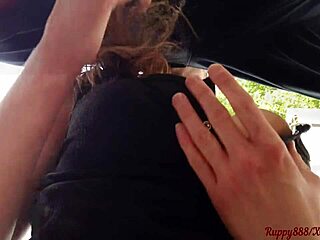 Watch Me Pound Her Ass And Pussy Outdoors Then Make Her Swallow!