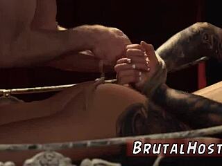 Harsh Riding Session Contrasts With Extraordinary Domination in Brutal Teen Bondage