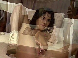 I envy my friend how he meets and fucks cute girls one by one in bedroom spooning 😍