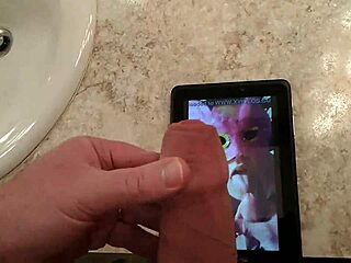 Masked Blowjob Tribute for Nympho2225 with Cum