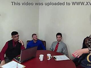 The office has gone totally mad with this slutty trailer action