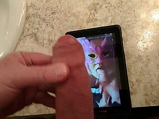 Masked Blowjob Tribute for Nympho2225 with Cum