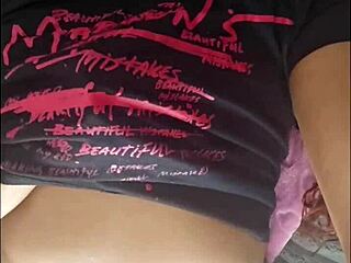 Why can't this ebony beauty stop fingering her fat pierced pussy until orgasm?