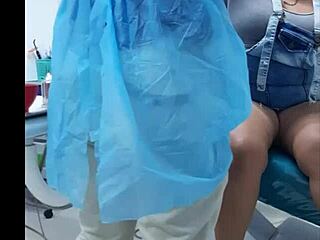 my dentist appointment ends with his big cock in my mouth