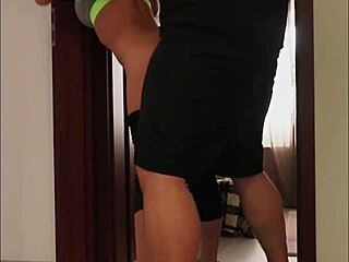 he fucks me during yoga hour with creampie in home isolation