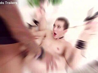 balls deep action features lola shine facing dylan brown in intense one on one session. she handles deep anal and gapes leading to facial finish.