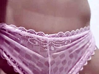 Mexican amateur with beautiful ass masturbates using new lingerie and dildo in solo toy play