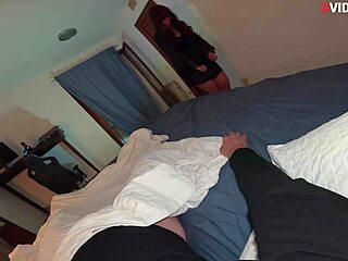 Im in my stepsons bed sucking his dick. He fucks my tight wet pussy until creampie.