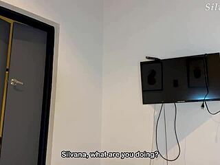 Horny Yoga Teachers Shove Two Big Cocks Into Busty Milf Silvana Lee