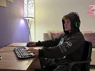 Taking My Visiting Nephew For BBW Blowjob And Cumshot With Big Natural Tits Action