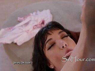 busty filipina rides with isiah maxwell in intimate scene