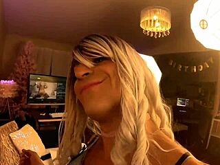 Sexy video features feminization with anal BBC riding and gaping sissy hole