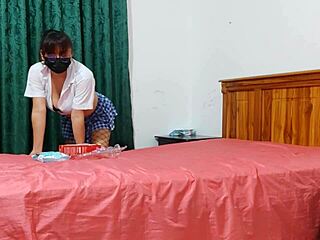 Student stays home skips classes plays with new adult toy massaging vagina?