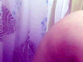 i spy on angie in her intimate shower teasing her wet nude body with voyeur fetish