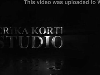 Two busty babes Emma Korti and Ice D take on 6 cocks in wild gangbang with double penetration, DAP, TP, and massive facial cumshots!