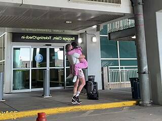 Happy Latina girlfriend eagerly deepthroats her white boyfriend's cock, moaning for a massive facial cumshot in rough pov action.