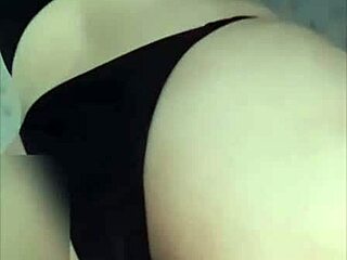 i'm handling doña mary from behind in the gym as she pays her debt