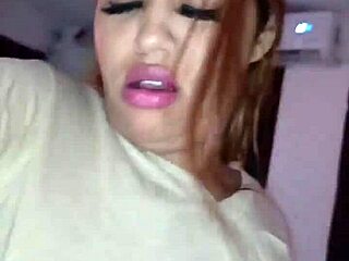 My bearded neighbor Colombian guy sneaks into my room and fucks me doggystyle until I cum as pregnant brunette wife