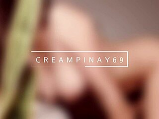 Amateur Asian Filipina Teen Gets Creampie From Best Friend In Homemade Scandal. They Bang On Bed While Playing PS4 And Fill Tight Pussy With Cum.