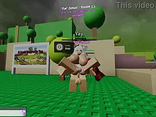 Dominating Two Girls In Mff Threesome With Vaginal Sex In Roblox Game