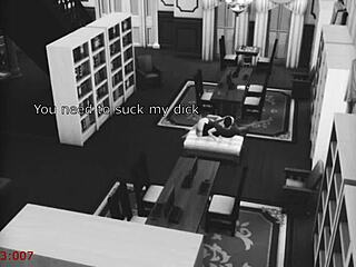 Why would a bookworm wife cheat by fucking a stranger at the library on security cam?