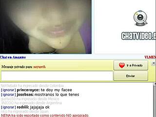 chilena tetota shows off in web chat by vl 😏