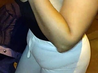 Offering Money to Mature Venezuelan Milf with Big Ass in Red Thong for Public Flashing and Teasing Part 1