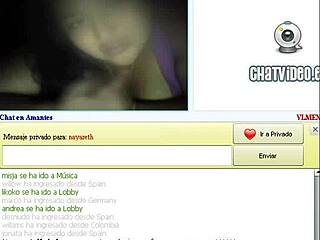 chilena tetota shows off in web chat by vl 😏