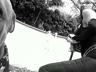 pornstar savana does striptease twerking getting horny in empty canadian french croatian setting