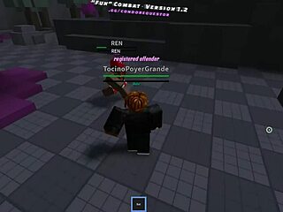 Continuing Fucking Chicas in Fun Cumbat Roblox with Big Black Cock