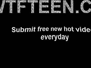 Amateur couple shares hot young girlfriend with black friend in homemade interracial threesome cumshot