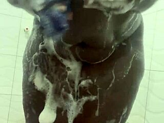 emergency candy in bathroom shower with curvy girl next door big tits doggystyle bent over