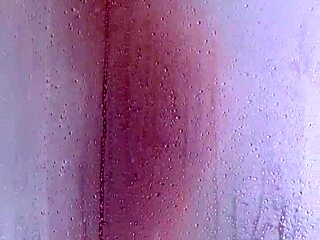 watch her big ass and tits bounce wildly in this explicit shower scene with shaved pussy action!
