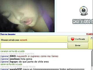 chilena tetota shows off in web chat by vl 😏