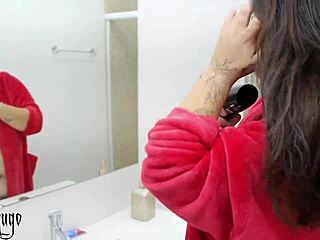 shoving my thick cock into her massive pussy