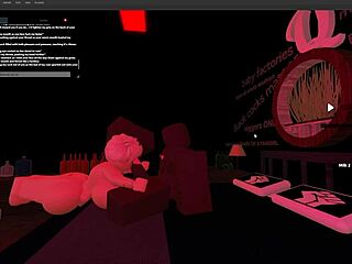 Blonde Bitch Gets Fucked in Roblox Studio