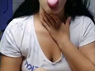 Naughty Teen Flashes Her Panties On Cam In Voyeur Style