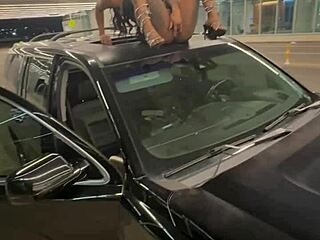 Squirting Passionately All Over Memphis While Fucking In Wet Outdoor Public Action